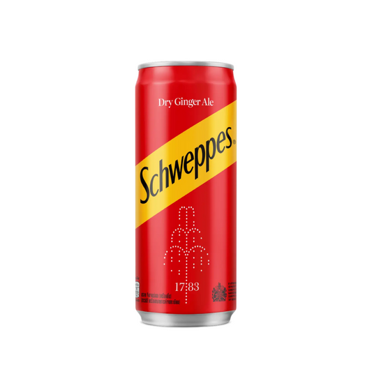 SCHWEPPES DRY GINGER ALE