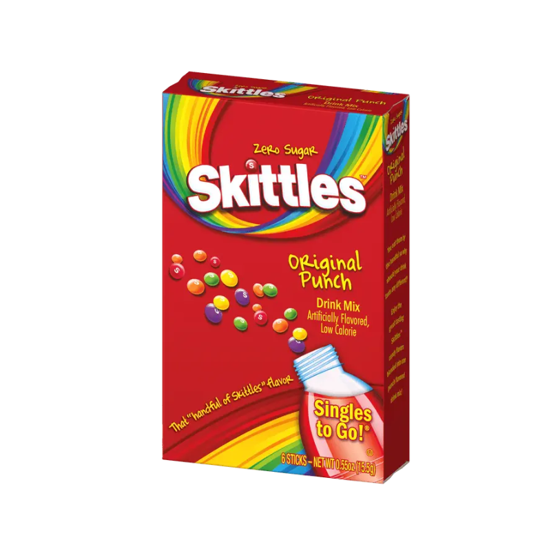 SKITTLES ZERO SUGAR ORIGINAL PUNCH DRINK MIX
