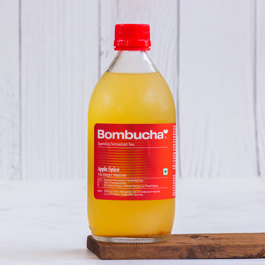 Bombucha Apple Spice kombucha drink – Amiri Foods