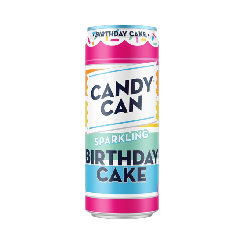 CANDY CAN SPARKLING BIRTHDAY CAKE