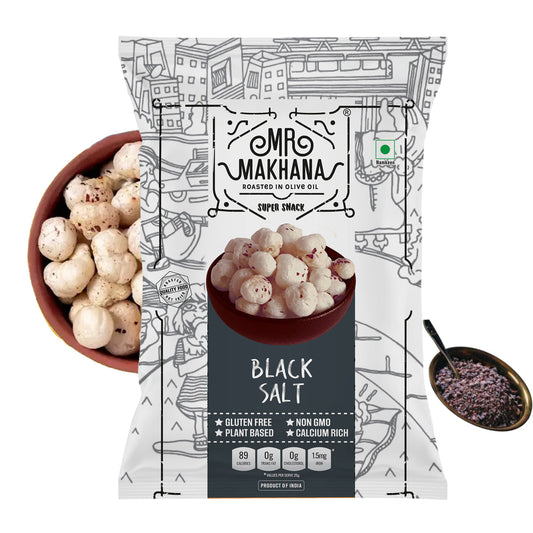 MR MAKHANA IN BLACK SALT