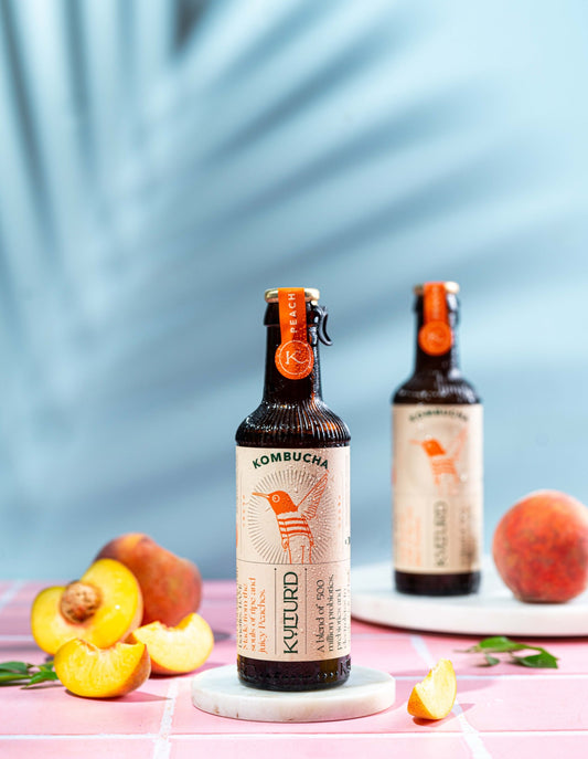 KULTUR’D PEACH KOMBUCHA
