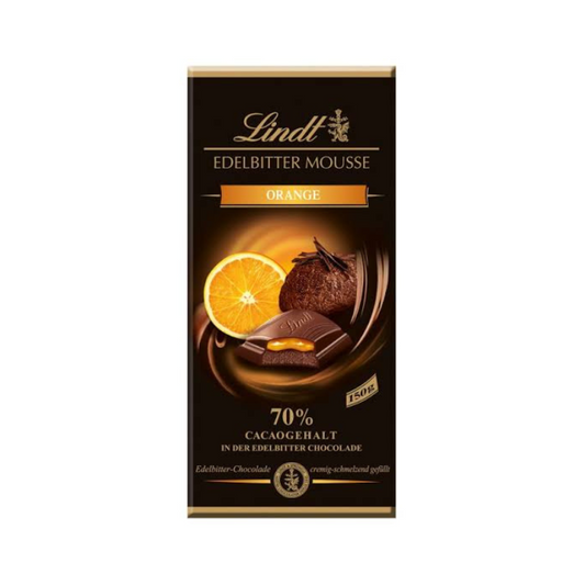 Lindt 70% Orange Mousse Dark Chocolate – Amiri Foods Mumbai