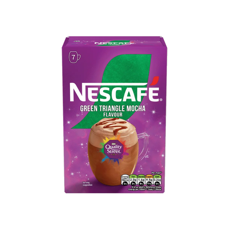 NESCAFE QUALITY STREET GREEN TRIANGLE MOCHA