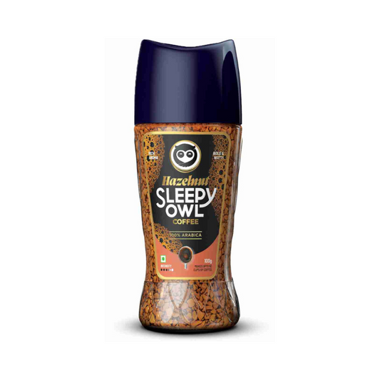 SLEEPY OWL HAZELNUT INSTANT COFFEE POWDER