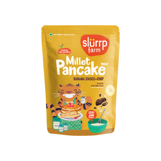 SLURRP FARM MILLET BANANA CHOC CHIP PANCAKE MIX