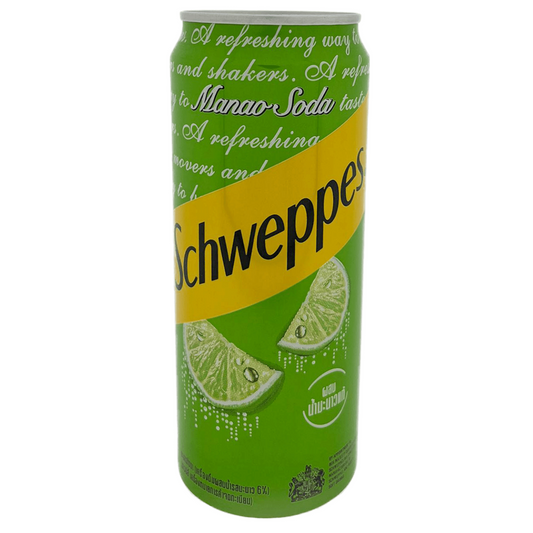 Schweppes Manao Thai Lime Sparkling Soda Can