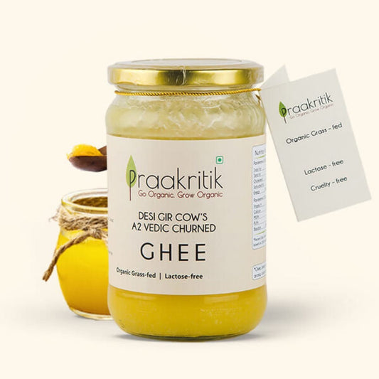 PRAAKRITIK ORGANIC DESI GIR COWS A2 GHEE