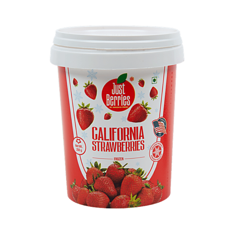 Just Berries Frozen Strawberries – Amiri Foods Mumbai
