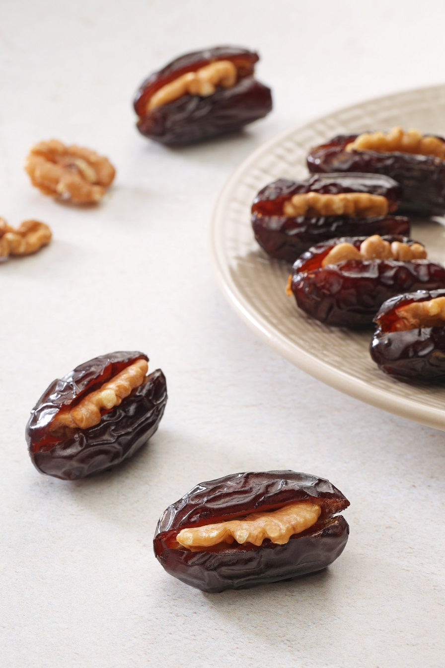 DATES FILLED WITH WALNUTS
