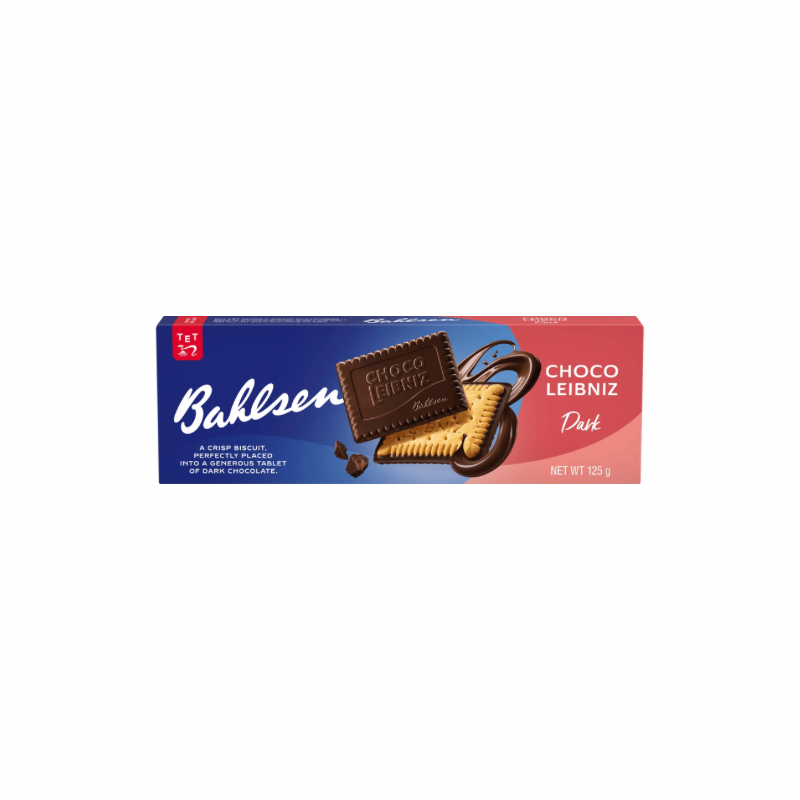 BAHLSEN DARK CHOCO LEIBNIZ BISCUITS