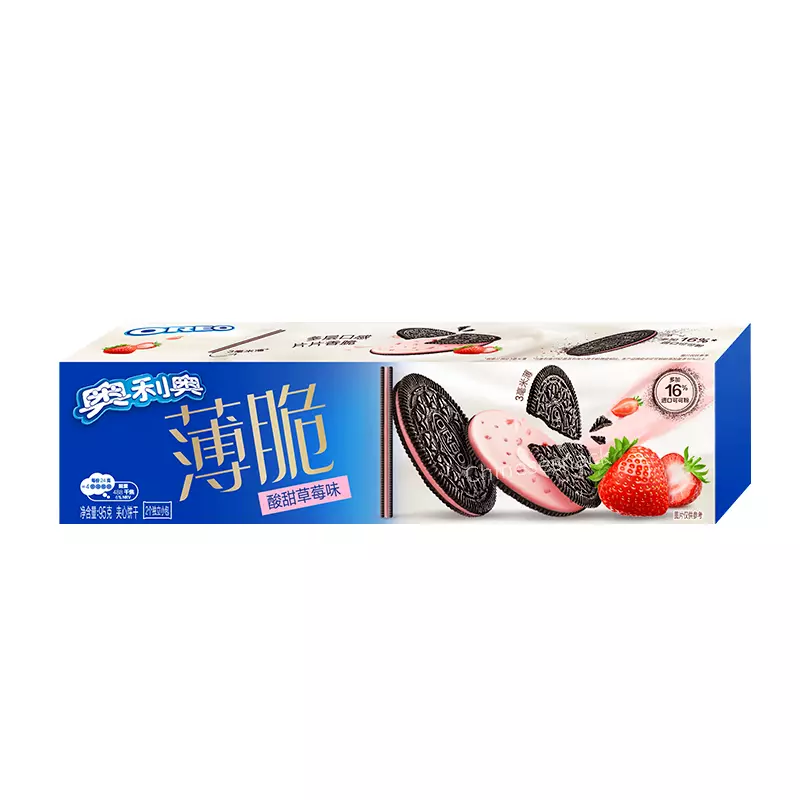OREO STRAWBERRY CREAM THINS