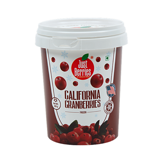 Just Berries Frozen Cranberries – Amiri Foods Mumbai