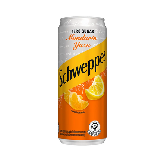 Schweppes Zero Sugar Mandarin Yuzu Can