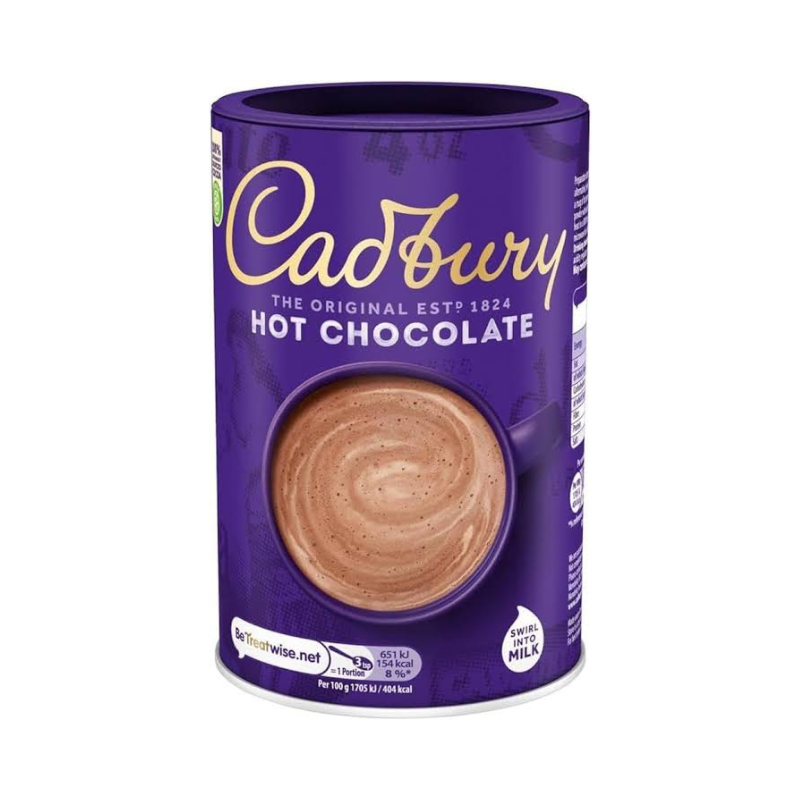 Cadbury Hot Chocolate Powder – Rich Cocoa Drink Mix