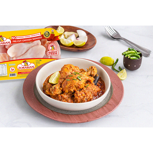 ZORABIAN PRECUT SKINLESS CHICKEN