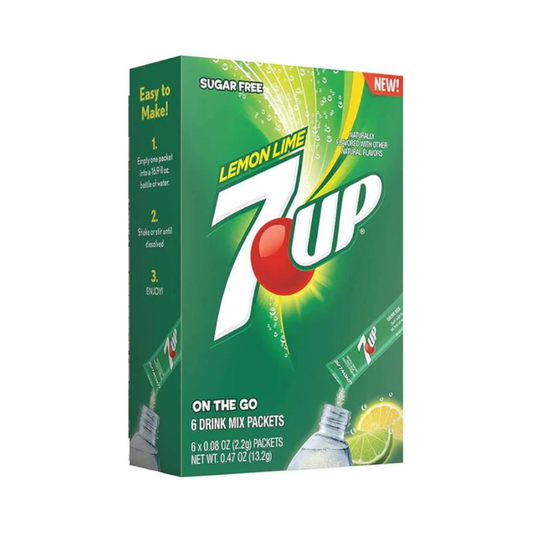 7UP LEMON LIME ZERO SUGAR DRINK MIX