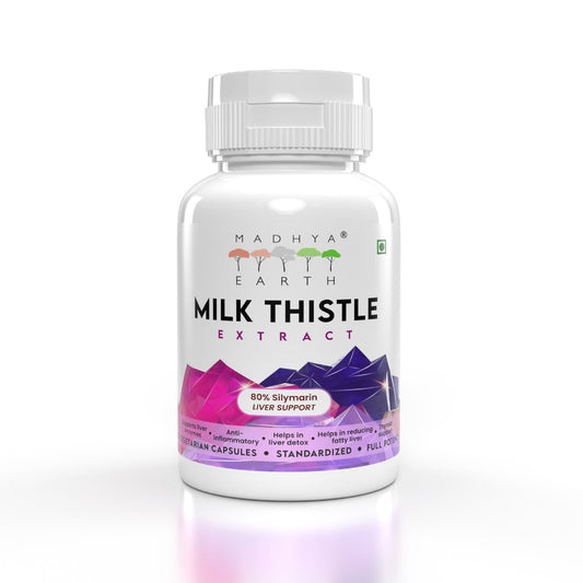 MADHYA EARTH MILK THISTLE EXTRACT TABLETS