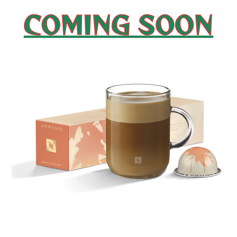 NESPRESSO VERTUO MAPLE PECAN COFFEE PODS