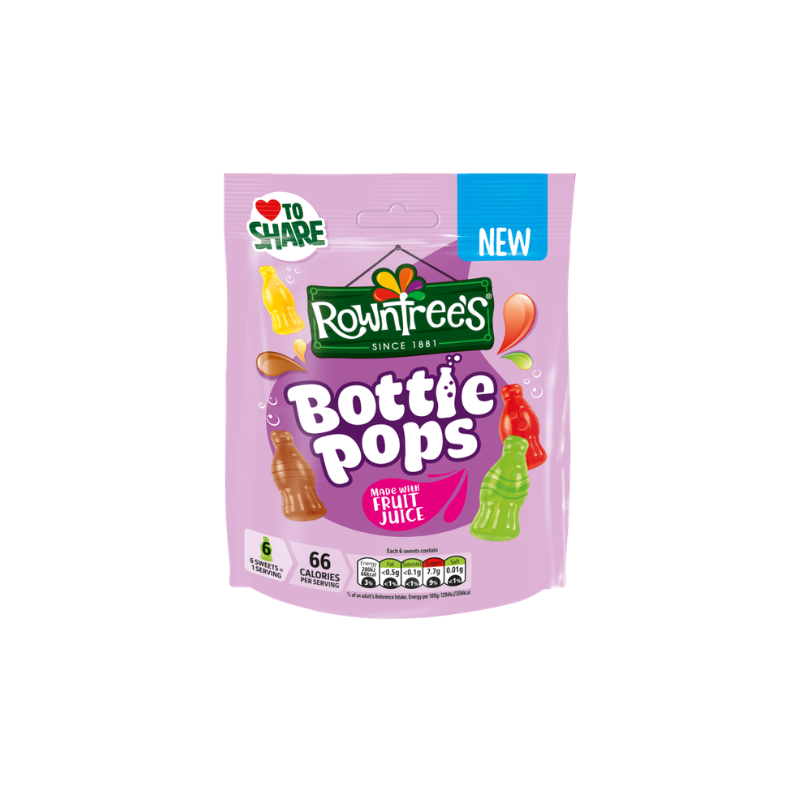 ROWNTREES BOTTLE POPS JELLIES (🇬🇧)
