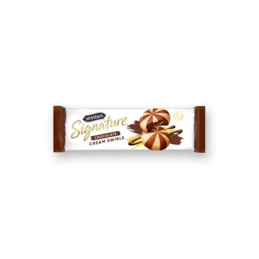 MCVITIES SIGNATURE CHOCOLATE CREAM SWIRLS