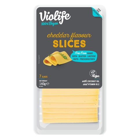 VIOLIFE VEGAN CHEESE - CHEDDAR FLAVOUR SLICES