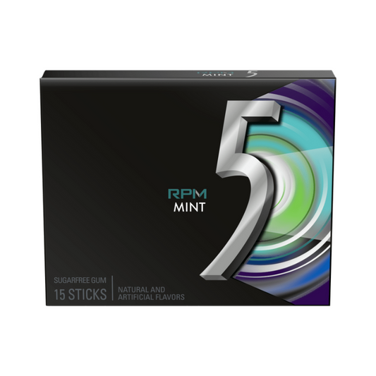 WRIGLEYS 5 GUM RPM MINT