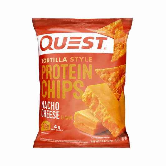 QUEST HIGH PROTEIN NACHO CHEESE TORTILLA CHIPS (🇺🇸)