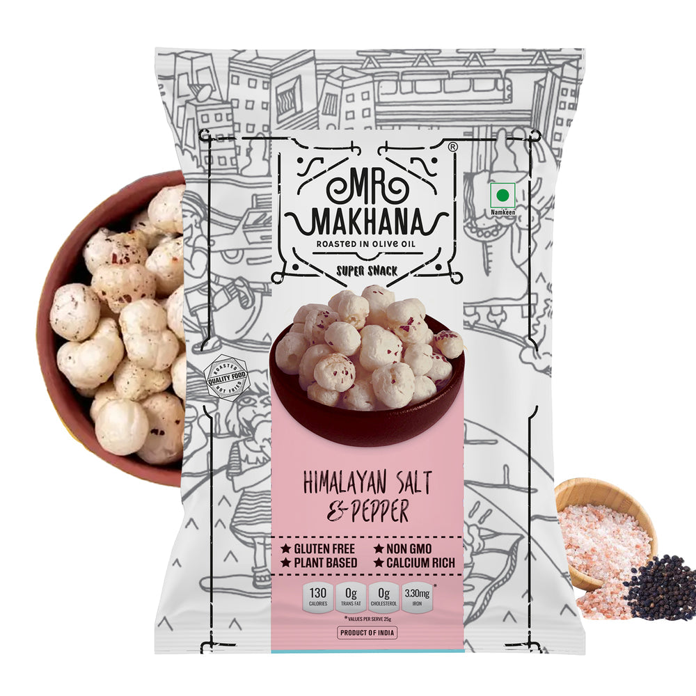 MR MAKHANA IN HIMALAYAN SALT & PEPPER