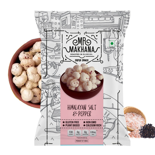 MR MAKHANA IN HIMALAYAN SALT & PEPPER