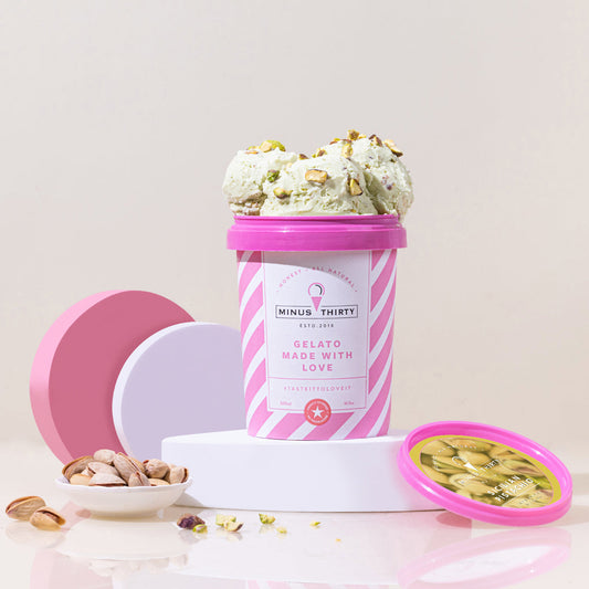 Minus 30 Sicilian Pistachio Vegan Ice Cream Tub