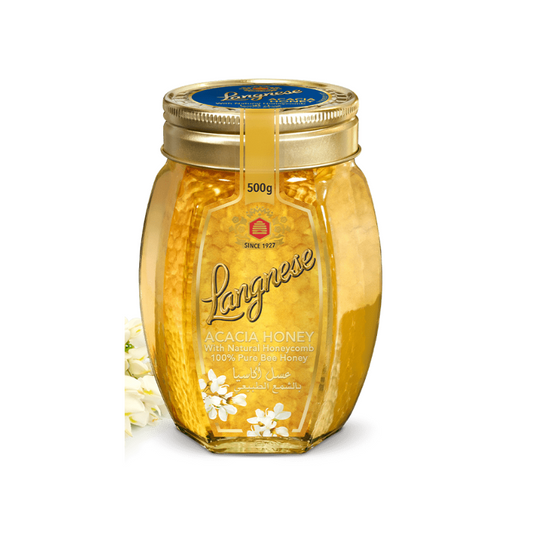 LANGANESE ACACIA HONEY WITH HONEYCOMB