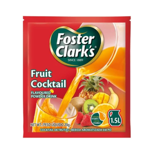 FOSTER CLARK’S FRUIT COCKTAIL DRINK MIX