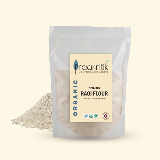 PRAAKRITIK ORGANIC SPROUTED RAGI FLOUR