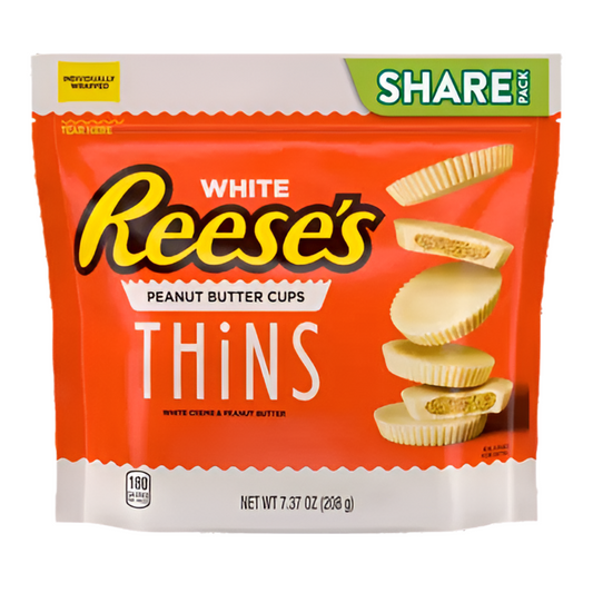 REESE PEANUT BUTTER CUPS WHITE THINS
