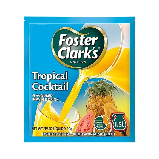 FOSTER CLARK’S TROPICAL COCKTAIL DRINK MIX