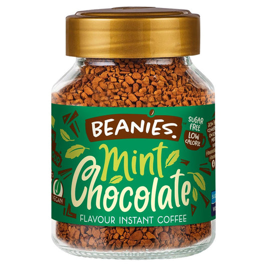 Beanies Mint Chocolate Coffee Jar – Amiri Foods Mumbai