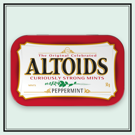 ALTOIDS PEPPERMINT STRONG MINTS
