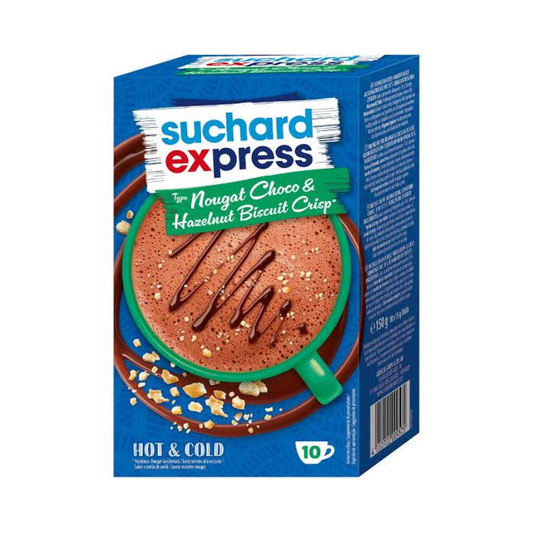 SUCHARD EXPRESS NOUGAT CHOCO & HAZELNUT BISCUIT CRISP