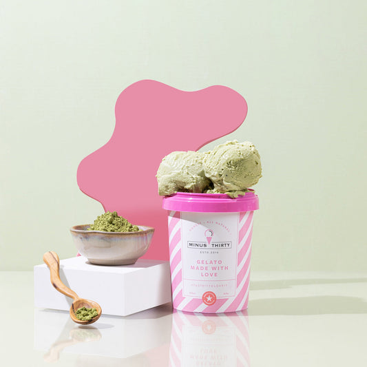 Minus 30 Vegan Matcha Ice Cream Tub