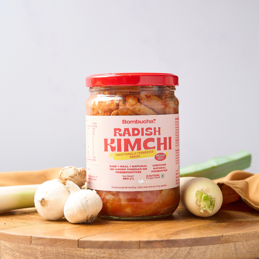 RADISH KIMCHI BY BOMBUCHA