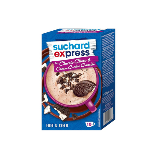SUCHARD EXPRESS CLASSIC CHOCO & CREAM COOKIE CRUMBLE