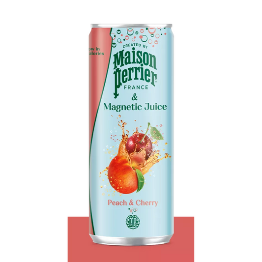 MAISON PERRIER SPARKLING PEACH & CHERRY