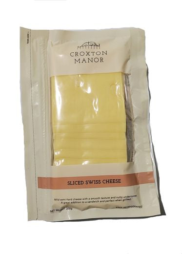 CROXTON MANOR SLICED SWISS CHEESE