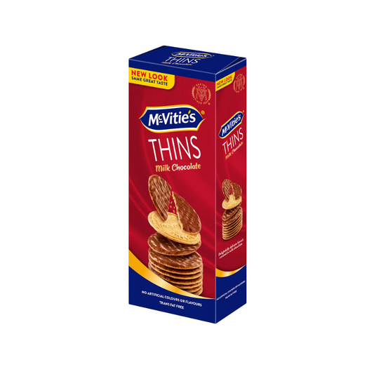 MCVITIES MILK CHOCOLATE DIGESTIVE THINS