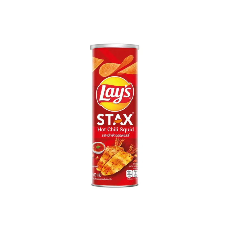 LAYS STAX HOT CHILLI SQUID