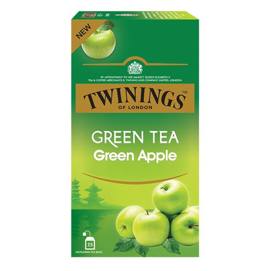 TWINNINGS GREEN TEA WITH GREEN APPLE