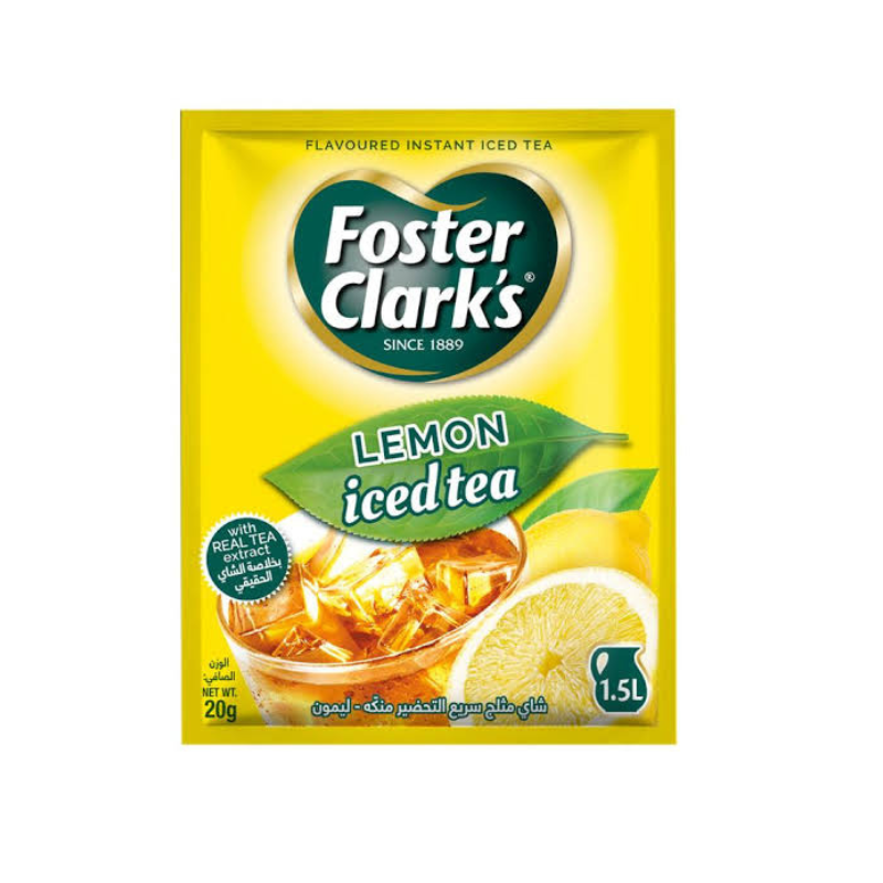 FOSTER CLARK’S LEMON ICED TEA DRINK MIX