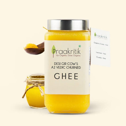 PRAAKRITIK ORGANIC DESI GIR COWS A2 GHEE