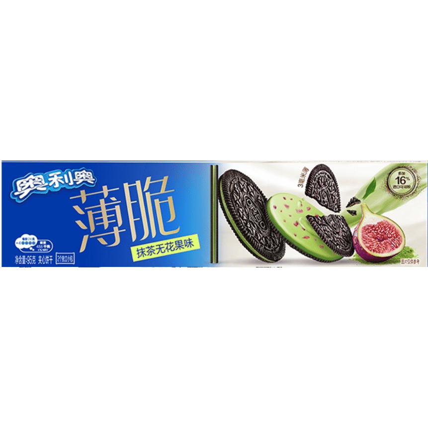 OREO MATCHA & FIG CREAM THINS (🇨🇳)